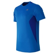 New Balance Core 5K Run Tech Top Electric Blue T98x7346